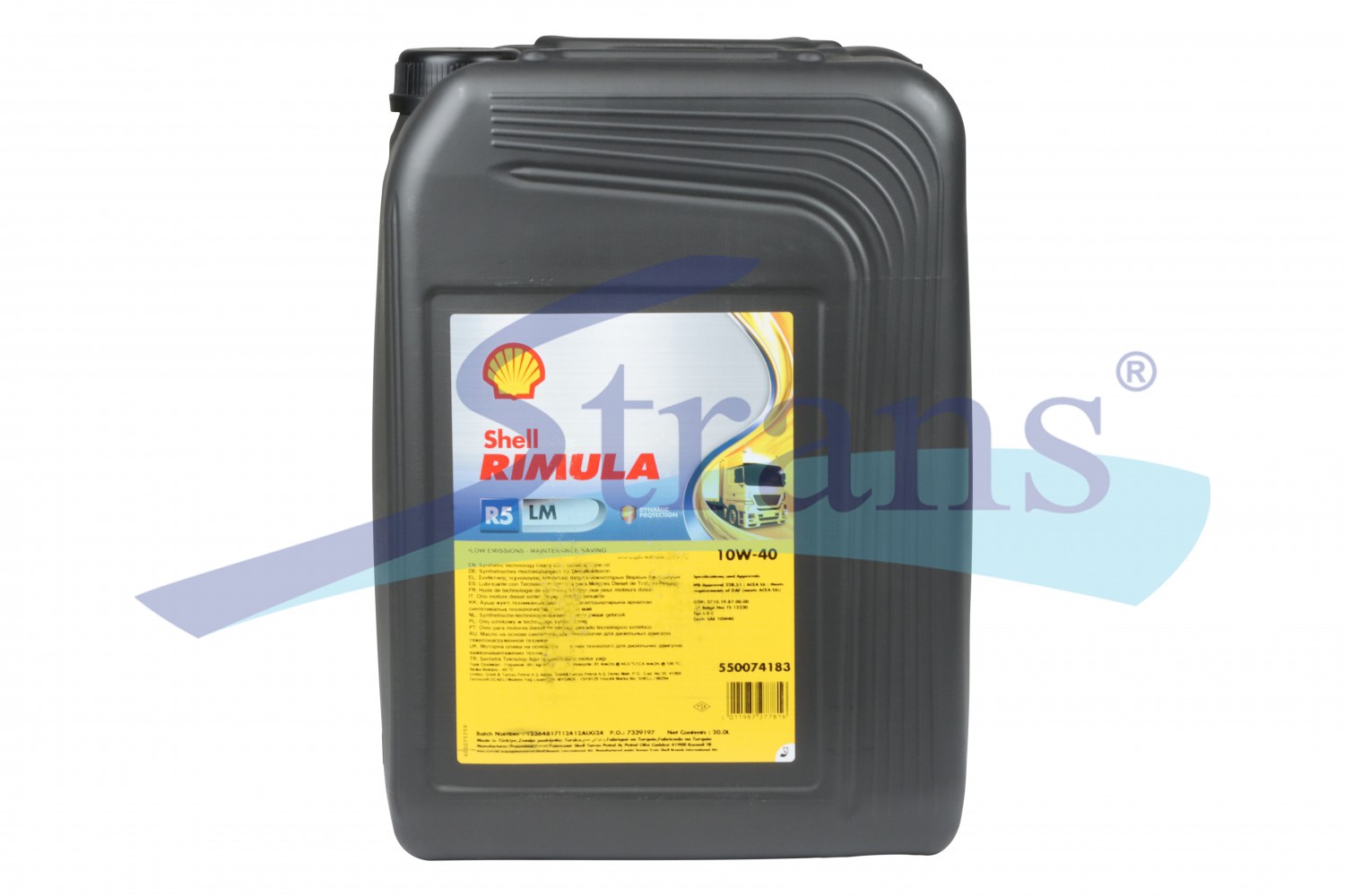 Масло Моторне Shell Rimula R5 Lm 10W-40 20Л (Підходить Для